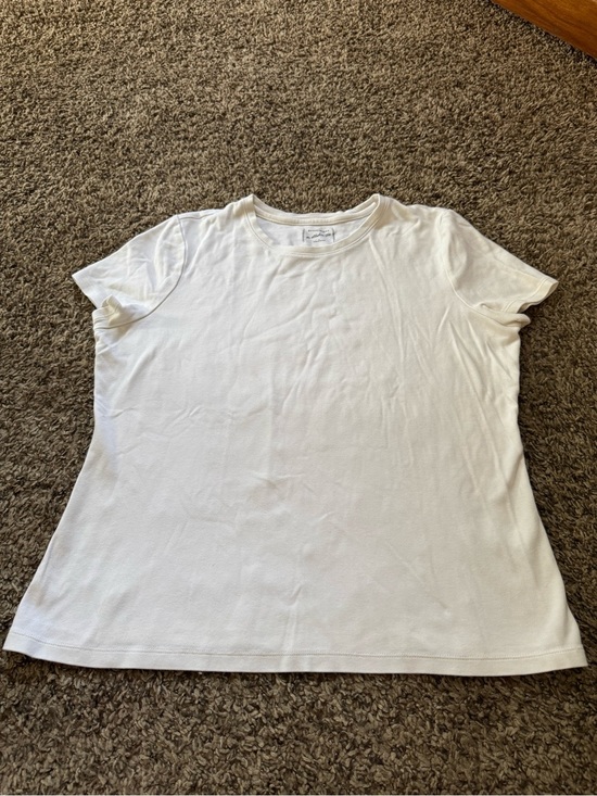 Studio Works Tops - Studio Works White Short Sleeve Tee